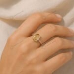 MantraMani Yellow Sapphire Ring (Pukhraj): Strengthens Marriage and Relationships - Energized Vedic Gemstone Jewelry - M...