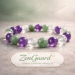 MantraMani ZenGuard  Stress Control Bracelet for Anger Balance & Emotional Regulation - Energized Vedic Gemstone Jewelry...