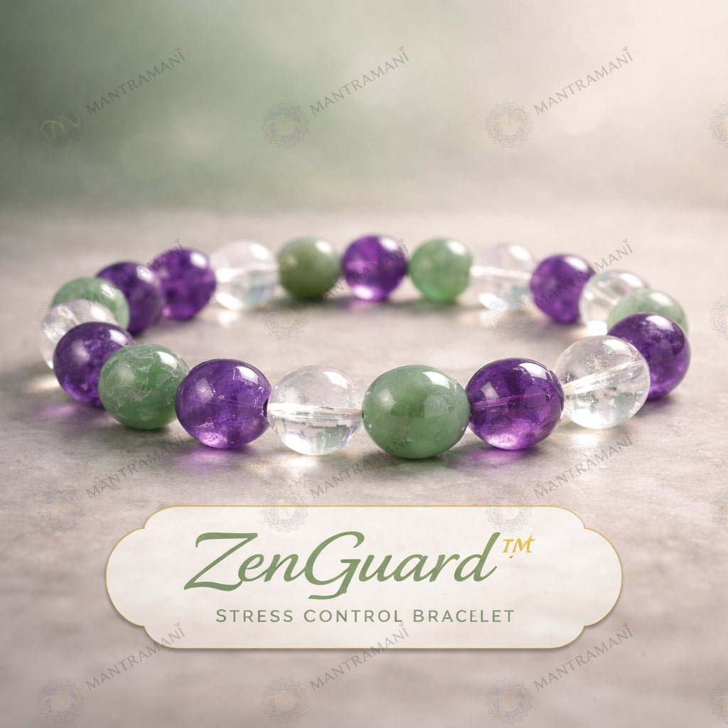ZenGuard Bracelet – Stress Relief & Calm | MantraMani