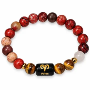 Aries Rashi Bracelet – Courage & Confidence | MantraMani