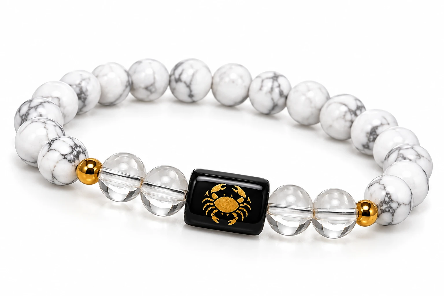 Cancer Rashi Bracelet – Calm & Emotional Balance | MantraMani