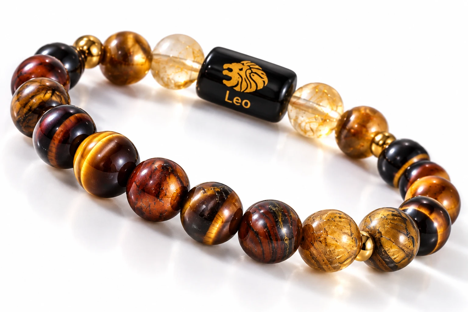 Leo Rashi Bracelet – Confidence & Success | MantraMani