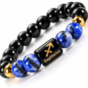 MantraMani Sagittarius Rashi Bracelet – Luck & Wisdom