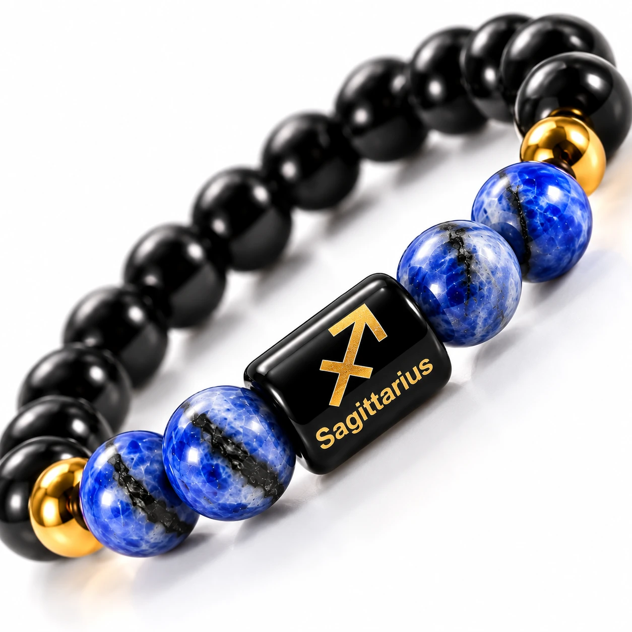 MantraMani Sagittarius Rashi Bracelet – Luck & Wisdom