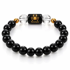 MantraMani Scorpio Rashi Bracelet – Protection & Strength