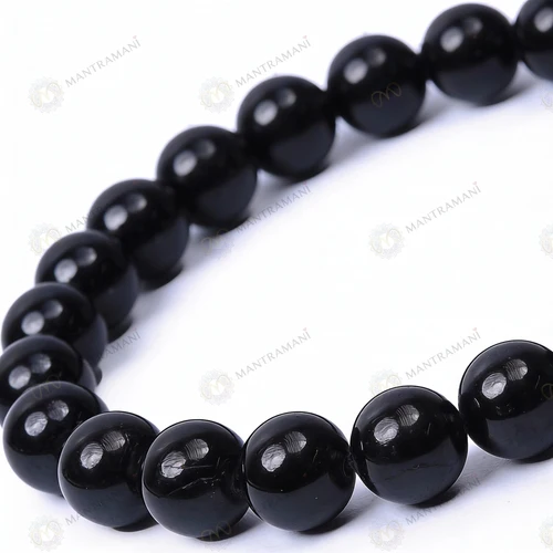 Éclipse Noire Black Tourmaline Bracelet – Protection | MantraMani