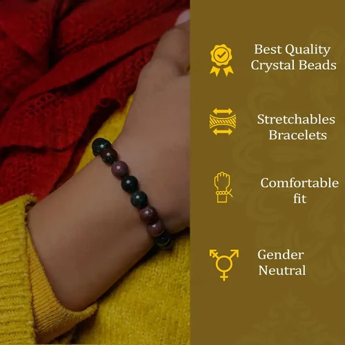 Bloodstone Bracelet for Vitality, Courage & Healing | MantraMani