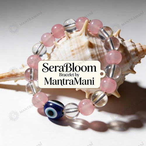 SeraBloom Bracelet – Love, Calm & Balance | MantraMani